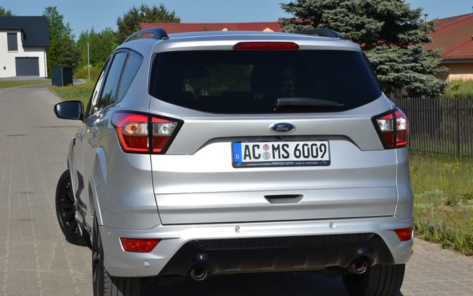 Ford Kuga cena 77900 przebieg: 218584, rok produkcji 2018 z Iława małe 742